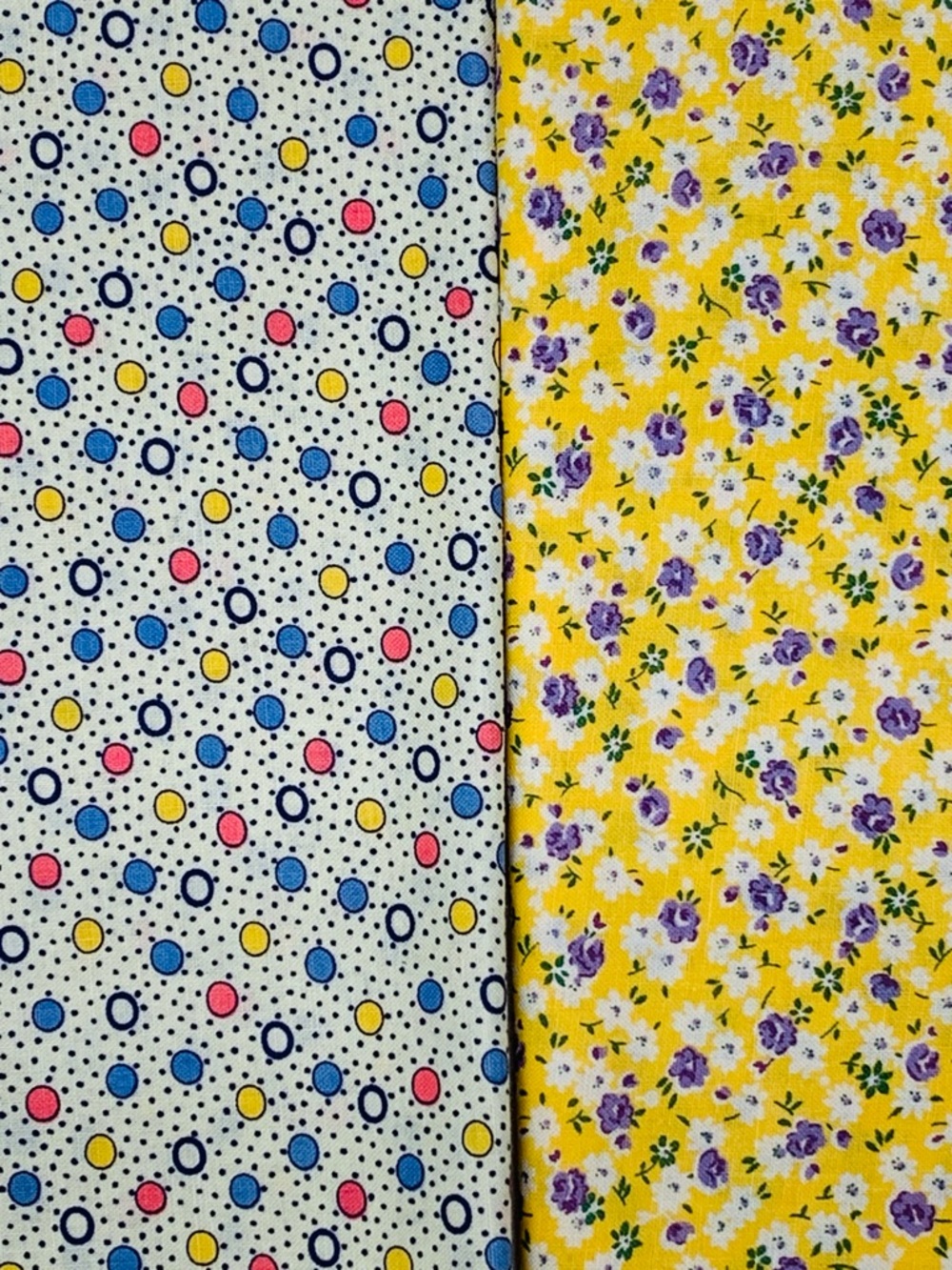 Aunt Grace Scrap Bag 1930s Reproduction Floral & Dot Cotton Quilt Fabric Bundle